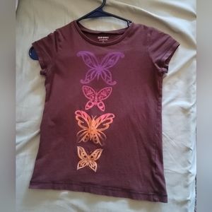 Baby Tee Butterflies